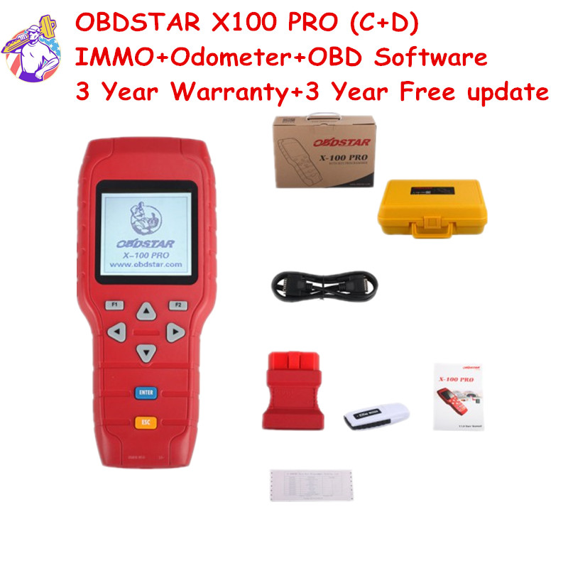    OBDSTAR X-100 Pro X100 Pro ( C + D )   IMMOBILISER + + OBD    EEPROM 