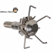 6pcs lot Military Shooting Archery Arrowhead 27mm Length Outdoor Hunting Stainless Steel Arrow Broadhead For Compound