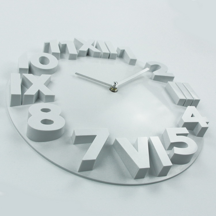 Fashion Home Decor Wall Clock Roman Numbers Large Plastic Wall Clocks Art Watch Horloge