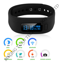 Sport Bluetooth Smart Watch Hot Moving Up Tracker Heart Rate Self Photo Wrist Band Calorie Pedometer Sleep Monitor IOS Android