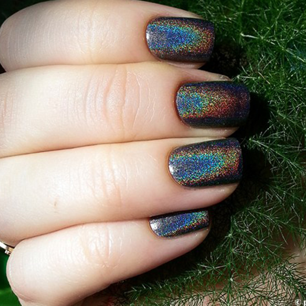 How To Create Fake Nails Out Of Glitter 13 Steps With Pictures First Thing 39 S Here How To Do An Ombre Effect With Loose Nail Glitter You Can It On The Tips Of Your Nails Or From Bottom Up