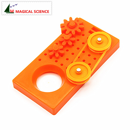 Magical Gear Pulley Puzzle Winch Power Science Physical Experiment Model Set Kids Toy