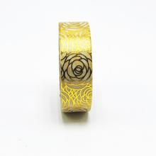 2015 New Foil Washi Tape Office Adhesive Scrapbooking Tools Kawaii For Photo Album Cute Decorative Great Christmas Craft Gift