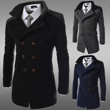 Free Shipping 2015 autumn winter new fashion Korean version slim men s casual turn down collar