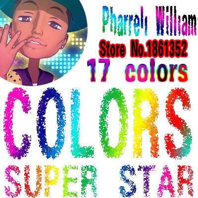   star     supercolor Pharel Williams   