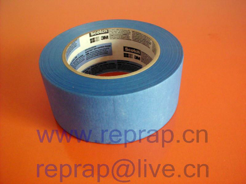 The reprap 3d printer blue heating plate special high temperature resistant tape