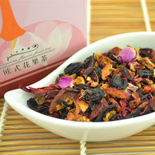 Free Shipping Fashion Health Organic Fruit Tea Grape Flavor flower fruit tea 100g