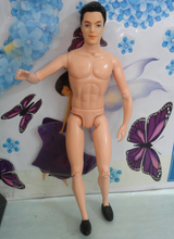 Superventas príncipe Ken para hombre cuerpo de la muñeca articulaciones 1/6 cuerpo desnudo con la cabeza y zapatos para la muñeca de DIY Naked Male cuerpo de la muñeca juguetes de niño