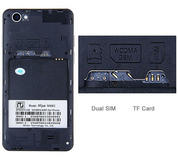 Mijue m680 / star i6 2200   -  mijue m680 / star i6 android 5,0 inch smart 
