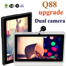7 inch dual core android 4.2 tablet pc Q88 pro Allwinner A23  dual camera WIFI bluetooth capacitive screen cheapest tablet