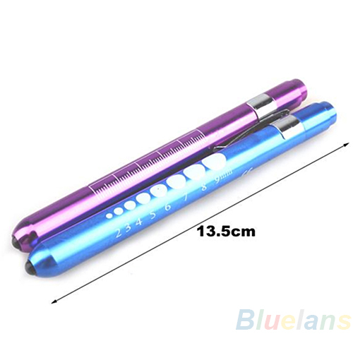 Mini Medical Surgical Doctor Nurse Emergency Reusable Pocket Pen Light Penlight Torch Flashlight for working camping Items 01SO