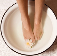 Pedicure Soak For Foot Spa Tablet Have Fungus Treatment DE Stress Refresh Milk Honey 250g Can