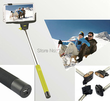Green Wireless Bluetooth Selfie Extendable Handheld Camera Tripod Cellphone Monopod Remote Control For iPhone 4 5 6 Samsung DV