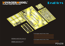 Voyager PEA258 1/35 M1A1 / M1A2 estiba mixta Bin / cestas / CIP para Dragon #3535 / 3536