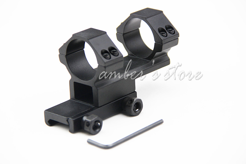 Free Shipping Tactical Integral Offset 30mm Ring Mount Rifle Scope