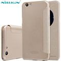 Original NILLKIN Brand Sparkle Case for OPPO F1S A59 5 5 Smart Dormancy Luxury Fashion PU
