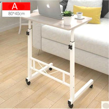 High Quality Promotion Portable Adjustable Simple Notebook Computer Desk Office Desk Laptop Table Free Shipping