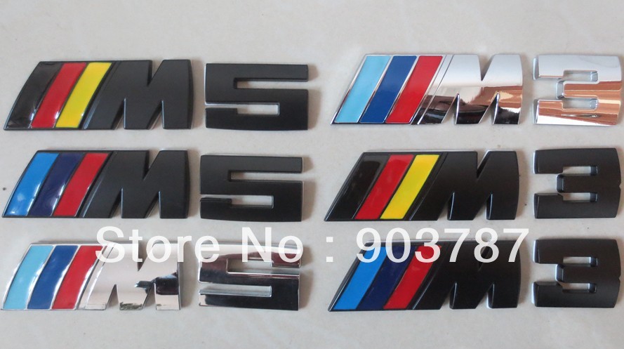 Bmw stick on badges #4