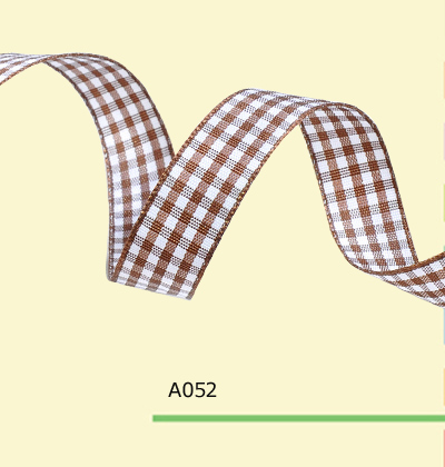 3 16 Inch 5mm font b tartan b font plaid ribbon