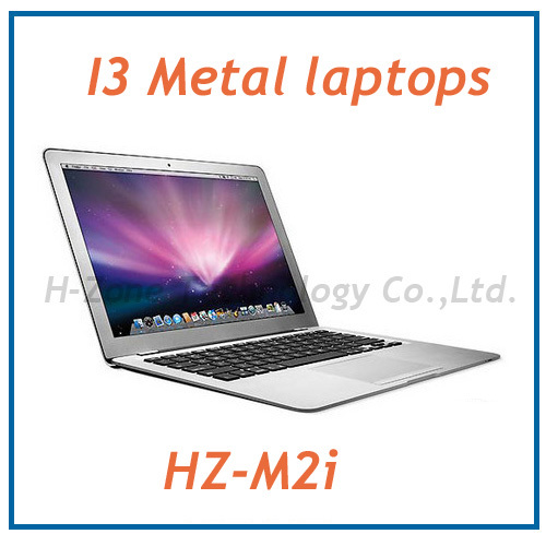 New Arrival 13 3 Inch Core i3 laptop with Aluminium alloy metal case i3 3217U Dual
