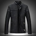MEN 2016 new leather jacket collar motorcycle clothing men s leather jacket Canadian fertilizer men leather