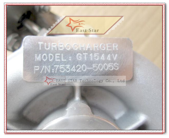 GT1544V 753420-5005S 753420 0375J6 0375J8 Turbo Turbocharger for Citroen Peugeot DV6TED4 1.6L HDI 110HP -