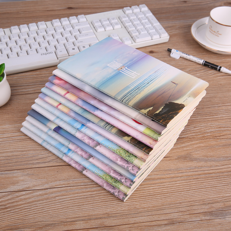 1Pcs Sent at random Notepad A5 Notebook Journal Diary Memo Writing Pad Stationery Office School Supplies 0549