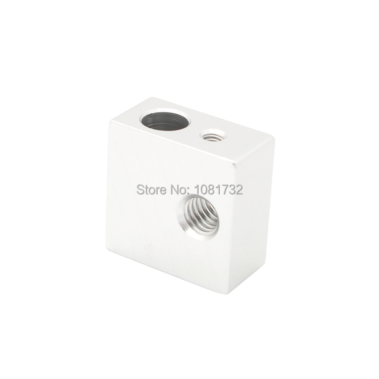 5PCS High Quality Aluminum Heater Block M6 Specialized for MK7 MK8 Makerbot 3D Printer Extruder 3D