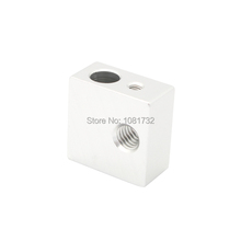 5PCS High Quality Aluminum Heater Block M6 Specialized for MK7 MK8 Makerbot 3D Printer Extruder 3D