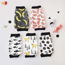 AD Cute Black Edge Boys Girls Harem Pants Cool Cotton Baby Boys Girls Trousers for Summer Children’s Clothing and Accessories