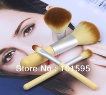 Hot sale Fashion 4pcs set 4 pcs BAMBOO Portable Makeup Brushes Make Up Make up Brush