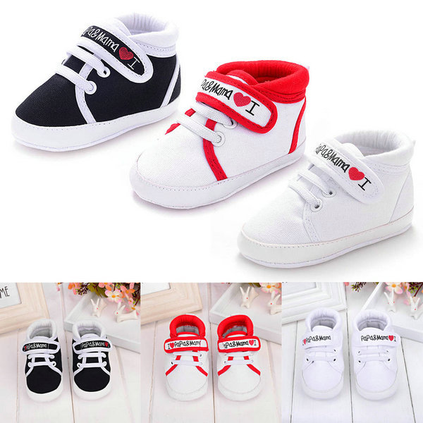I Love Mum And Dad Lovely Baby Shoes Girl Soft Bottom Footwear Newborn Baby Shoes