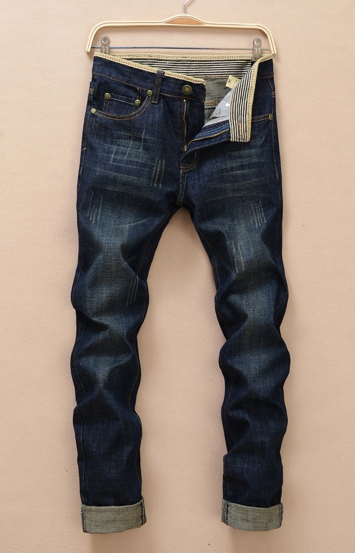 Jeans Hose Herren Jeans Rock Creek Jeanshosen Comfort Fit Blau Dicke Nähte NEU e