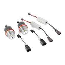 2 x 7 5W CREE T6 LED Marker Angel Eye Light Lamp White 12V DC for