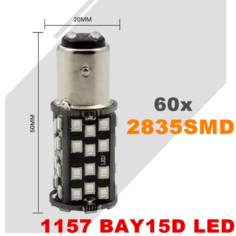 2 . Canbus   2835SMD 1157 BAY15D          Fiat 500 500L 2013 2014 2015