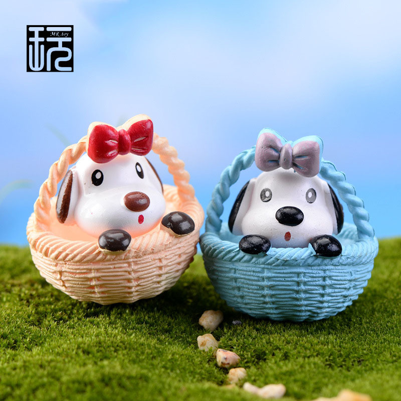artesanato osso jardim:Filhote de cachorro dos desenhos animados De Plástico De Fadas Jardim artesanato osso jardim:Filhote de cachorro dos desenhos animados De Plástico De Fadas Jardim