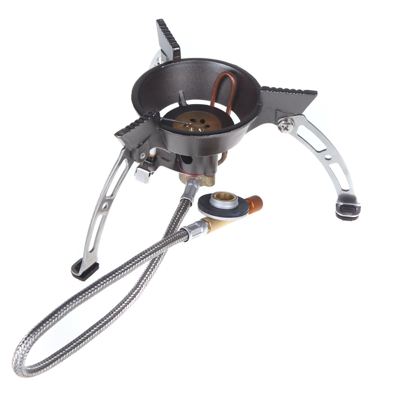 Good deal High Quality Outdoor Gas Stove Portable Split Windproof Cookware Stove Camping Hiking Climbing Picnic