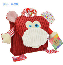 Cute kid school bag cartoon animal canvas backpack zoo backpack Mini School Bag children Backpacks mochila