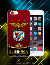 1pcs benfica hard white Skin Case for iphone6 (4.7inch) and iphone6 plus(5.5inch) Retail