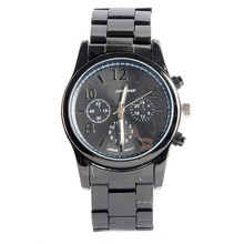 Fashion Watches Women Men Quartz Wrist Watch Bling Stainless Steel