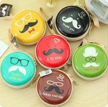 Kids happy journey New Women Children Tinplate Wallet Girls Boys Coin Purse Baby Kids Coin Bag Key Headphone Jewelry Case