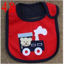 Baby Bibs Cotton Bandana Bibs Infant Babador Saliva Bavoir Towel baberos bebes Babadores Newborn Baby Girls Boys 3pcs/lot xwd48