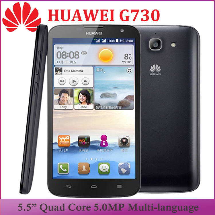 ZK3 OHuawei G730 Mobile Phone 5 5 MTK6582 Quad Core 1 3Ghz 1GB RAM 4GB ROM
