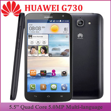 ZK3 OHuawei G730 Mobile Phone 5.5″ MTK6582 Quad Core 1.3Ghz 1GB RAM 4GB ROM Android 4.2 GPS Unlocked WCDMA Dual SIM Smartphone