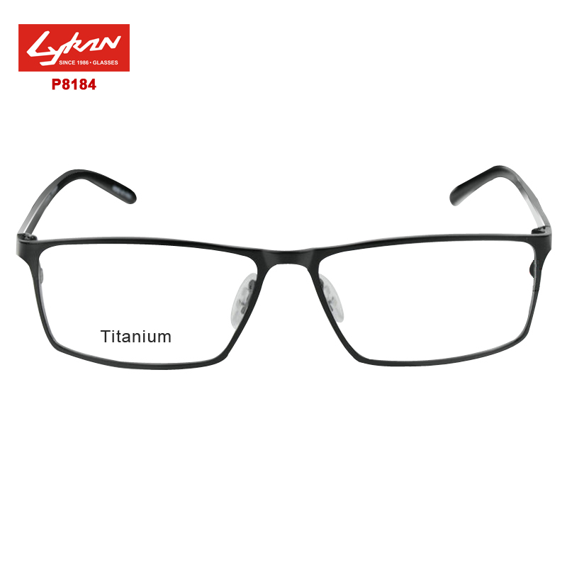 Fashion P8184 titanium eyeglasses optical classic frame Brand designer Men reading glasses frame suit computer glasses