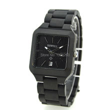La moda de nueva cuarzo de japón de pulsera de madera de bambú reloj para hombre y mujeres regalos navidad de madera reloj nuevo diseñador caliente de reloj de madera