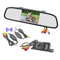 4 3 TFT LCD Car Rearview Video Mirror Monitor Kit Car Led Rearview Camera Kamera 2