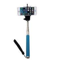 Self Selfie Handheld Stick Monopod with Smartphone Adjustable Bluetooth Remote Wireless Shutter for iPhone Samsung IOS