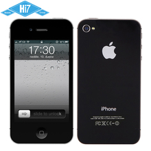 Iphone 4S Original Unlocked Apple Phone Cell phones 3.5″ Retina IPS 16GB ROM Original used Mobile phone 8MP 1080P WCDMA GPS