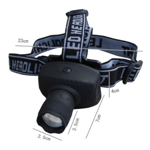  600 Lumens LED Headlight Headlamp Flashlight Frontal Lantern Zoomable Head Torch Light To Bike For Camping Hunting Fishing